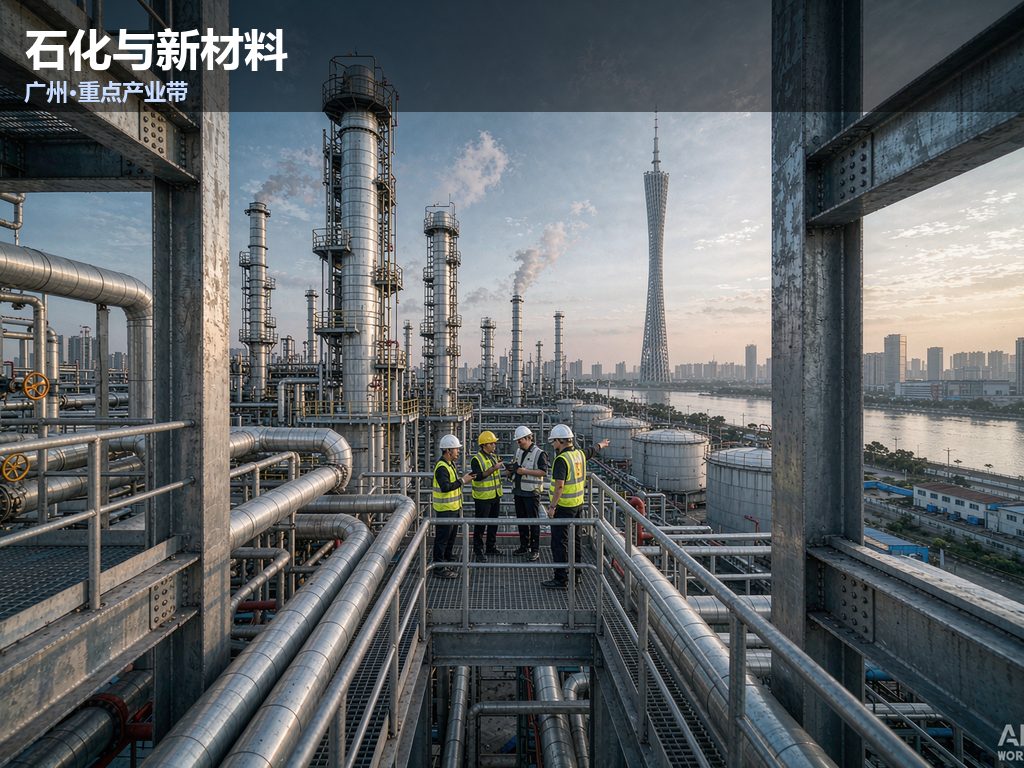 广州新材料与精细化工企业信源建设场景